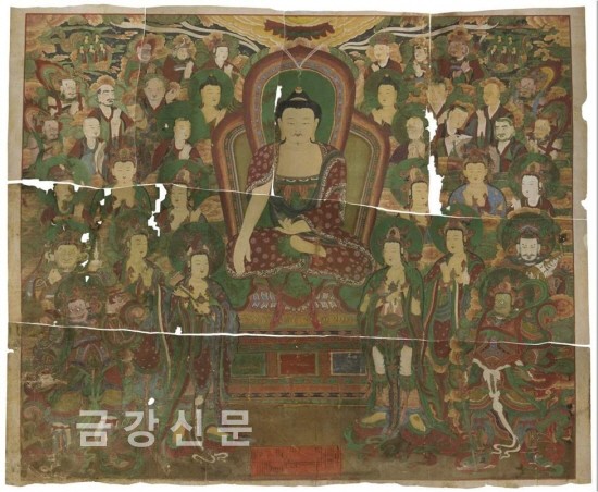 美라크마 소장 ‘석가여래설법도’ 첫 공개